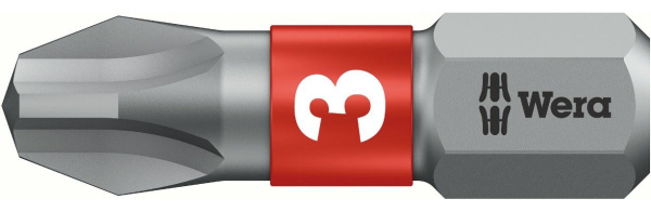 Бита "Wera" BTZ PH3/25мм. WE-056424 в Екатеринбурге