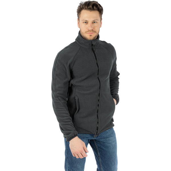 Толстовка флисовая Brodeks KS211, графит (XL) КА-00004090-XL в Екатеринбурге