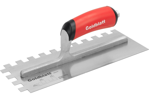 Гребенка из нержавеющей стали GOLDBLATT зуб 19х14х10мм. G02422 в Екатеринбурге 