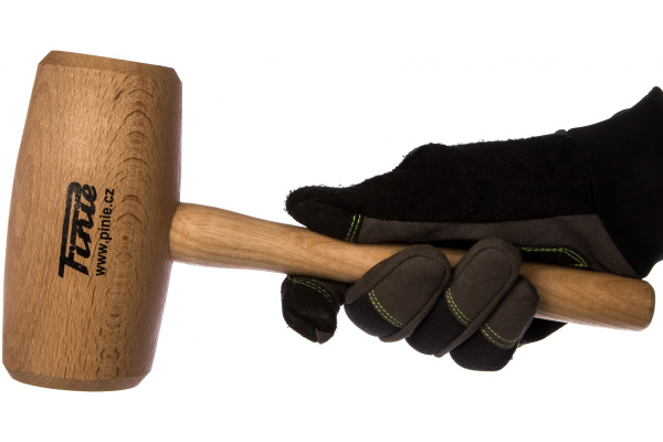 Киянка деревянная круглая PINIE 70х110х300мм. 300гр.  53-2 в Екатеринбурге 