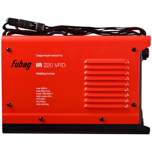 Сварочный аппарат инвертор FUBAG IR 220 V.R.D.  41330 в Екатеринбурге