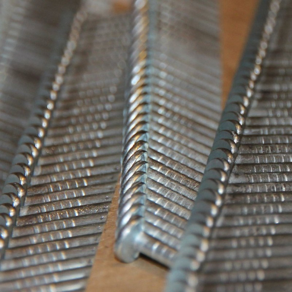 Гвозди для пистолета AF-0034N TRUSTY D34тип 2,8x2,8мм., 63мм. 2000шт. ершёные  D2863Rcnk в Екатеринбурге