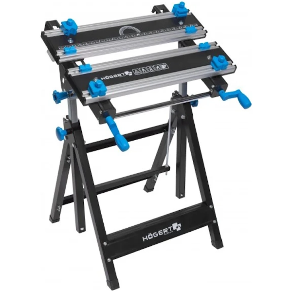 Верстак складной столярный HOEGERT 600x570x770-1070мм  HT7G542 в Екатеринбурге