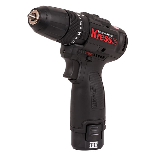 Дрель-шуруповерт ударная аккумуляторная KRESS  KU362.2