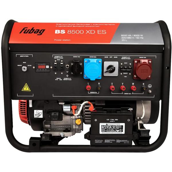 Бензиновый генератор "Fubag" BS 8500 XD ES 838255 в Екатеринбурге