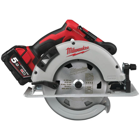 Акк. циркулярная пила Milwaukee M18 BLCS66-502X 4933464590
