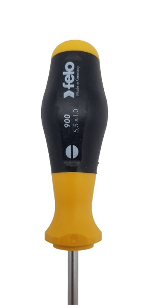 Отвертка шлицевая Felo SL5,0x1,0x125 90055410 в Екатеринбурге 