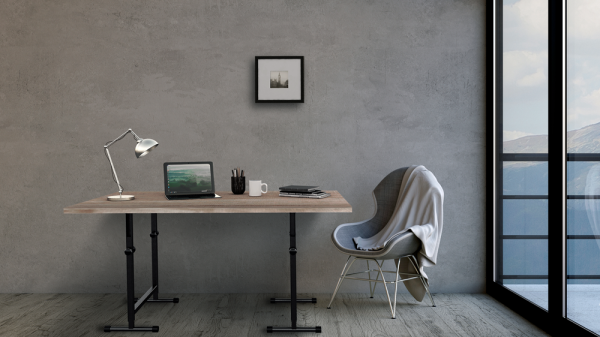 Подстолье металлическое П-образное регулируемое "UnocoMetall"  220604 в Екатеринбурге