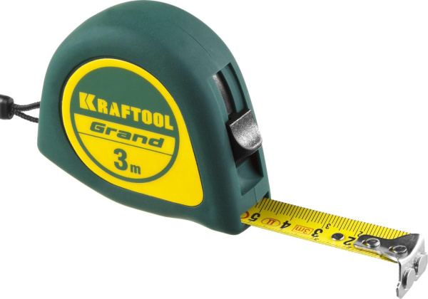 Рулетка KRAFTOOL GRAND 03 метра 16мм. 34022-03-16