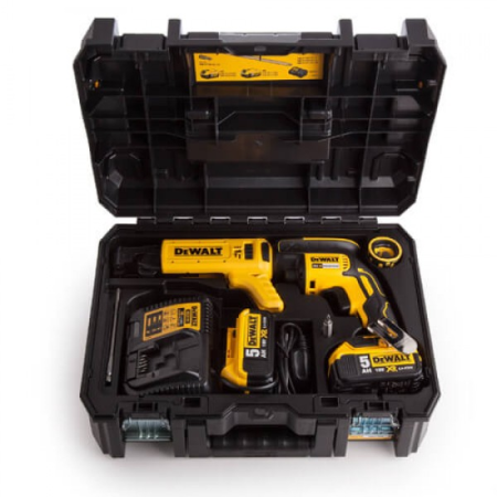 Шуруповерт аккумуляторный по гипсокартону DeWalt DCF620P2K-QW в Екатеринбурге