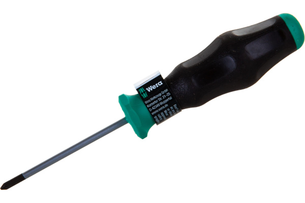 Отвёртка крестовая WERA PH Kraftform Comfort  PH0 x 60 мм WE-031440 в Екатеринбурге 