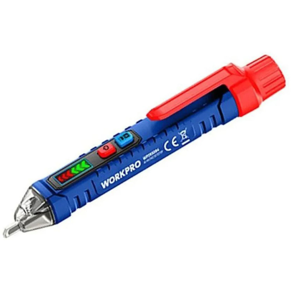 Тестер напряжения WORKPRO PRO (многофункциональный), (чёрный стиль)  W097055 в Екатеринбурге 