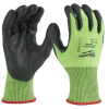 Перчатки защитные Milwaukee Hi-Vis Cut level  5/E, 7/S  4932479931