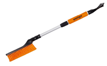 Щетка-сметка Amigo Grande телескопическая для уборки снега 71082 в Екатеринбурге 
