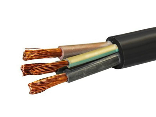 Кабель силовой 1x25 кв.мм 1 метр "СИБКАБЕЛЬ" медный гибкий с рез.изол. холодостойкий  КГ-ХЛ 1x25 в Екатеринбурге