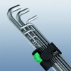 Набор Г-образных ключей Wera 950/9 SM N, хромированных, 9 пр., 1.5/2/2.5/3/4/5/6/8/10 мм WE-021406 в Екатеринбурге 