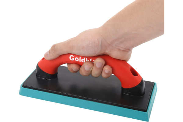 Терка резиновая для эпоксидной затирки GOLDBLATT 242х102мм.  G02371 в Екатеринбурге 