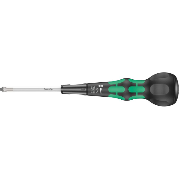 Крестовая отвёртка WERA 1855 PZ Kraftform Ball-Grip PZ 2 x 100 мм WE-007910 в Екатеринбурге 