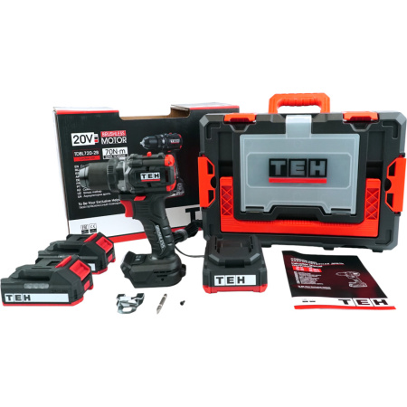 Аккумуляторная дрель TEH TDBL720-2B  в Екатеринбурге