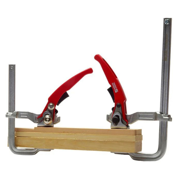 Струбцина кованая Woodwork F-тип 200x80 мм, c винтовой рукояткой HFC-2080 в Екатеринбурге 