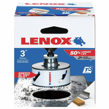 Коронка LENOX BI-METAL SPEED SLOTT T3 48L 76мм 3004848L в Екатеринбурге