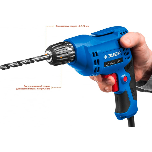 Дрель ЗУБР ЗД-П421 ЭР в Екатеринбурге