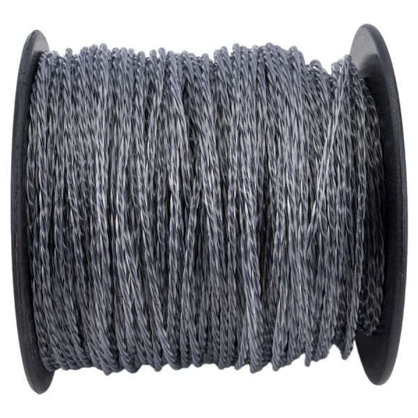 Леска триммерная SNIRREX "Витой квадрат" с жилой (двухкомпонентная усиленная) 3,0мм х 300м 15-01-340