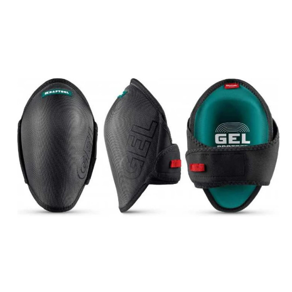 Наколенники защитные "Kraftool" STABIL эргономичные, гелевая вставка, воздухопроницаемые 11516 в Екатеринбурге