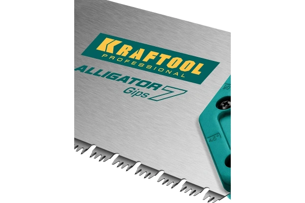 Ножовка по гипсу Kraftool Alligator Gips 7TPI, 550мм.  15210 в Екатеринбурге 