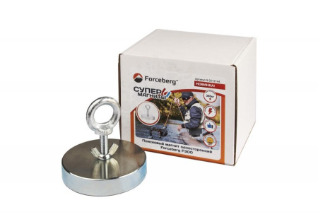 Поисковый магнит односторонний Forceberg F300, сила сц. 390 кг в Екатеринбурге 
