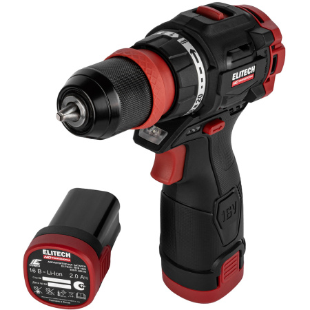 Дрель аккумуляторная ELITECH CD 16UL2 E2201.078.01 в Екатеринбурге
