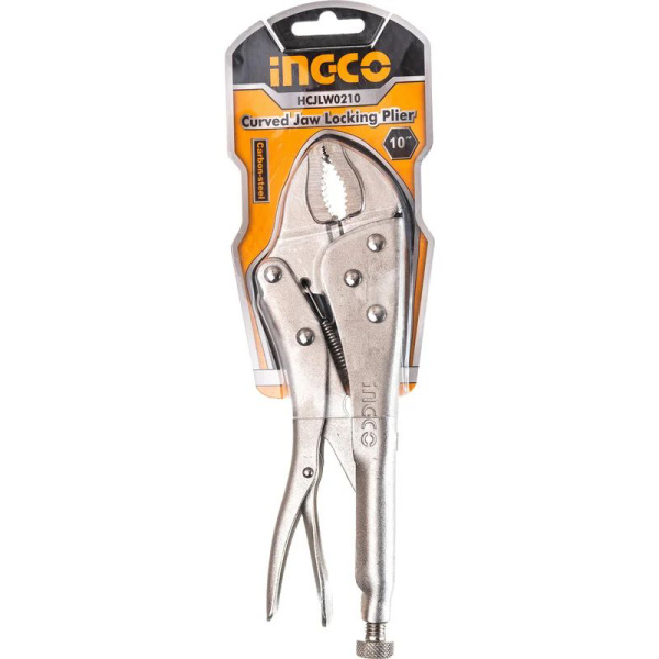 Клещи фиксатором 250 мм INGCO HCJLW0210 в Екатеринбурге 