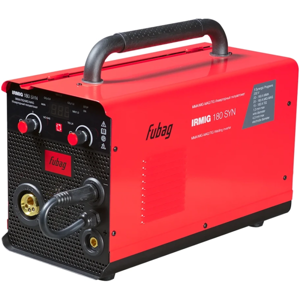 Сварочный инвертор полуавтомат FUBAG IRMIG 180 SYN + горелка 41383 в Екатеринбурге