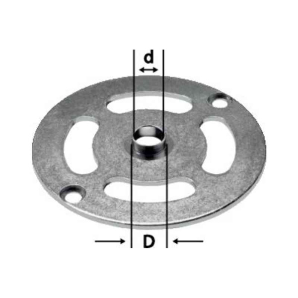 Кольцо копировальное FESTOOL KR-D 13,8/OF900 484176 в Екатеринбурге
