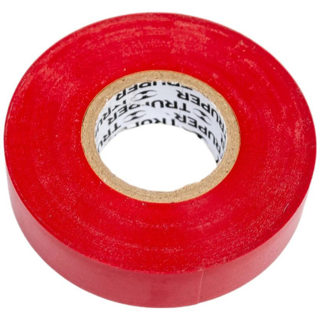Изолента Truper акрил, 18м. ширина 19мм красная M-33R 12504 в Екатеринбурге