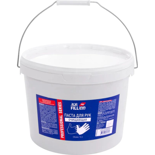 Паста для рук FILL Inn очищающая (на основе древесной муки), 10 л (ведро)  FLP318 в Екатеринбурге