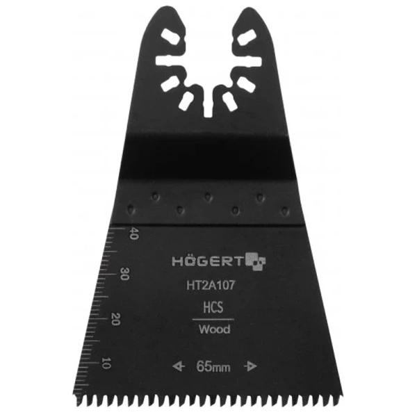 Насадка для реноваторов HOGERT TECHNIK по дереву 65x40 мм, зубцы 2,5 мм HT2A107 в Екатеринбурге