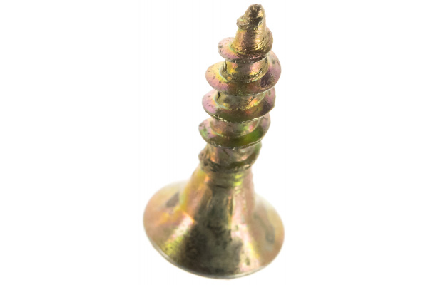 Саморез универсальный СТРОЙБАТ 3,0x12мм. желтый 40 шт. 032081