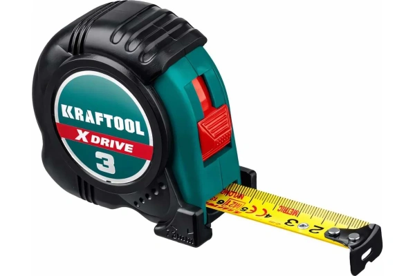 Рулетка KRAFTOOL X-Drive 3 м х 19 мм.  34122-03-19_z02 в Екатеринбурге 