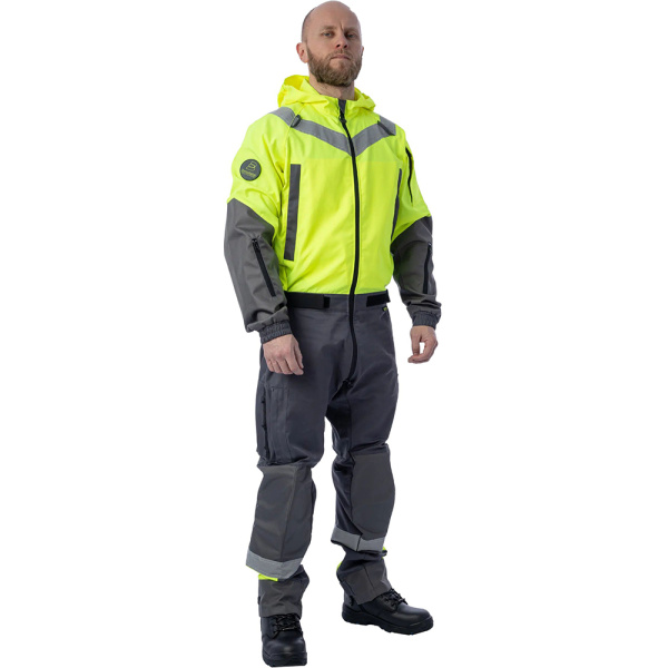 Комбинезон Brodeks KS503 желтый/серый (L) КА-00004205-L в Екатеринбурге