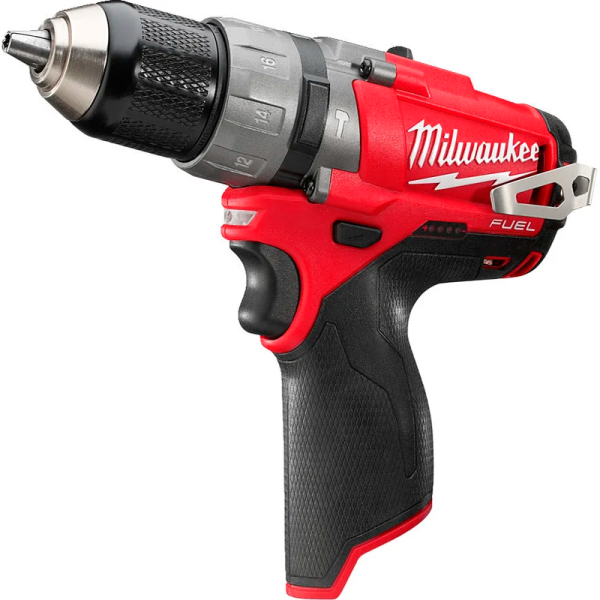 Аккумуляторная ударная дрель-шуруповерт, бесщеточная Milwaukee M12 CPD-0 FUEL 4933440380