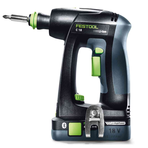 Аккумуляторная дрель-шуруповерт FESTOOL C18 HPC 4,0 I-Plus-PROMO+органайзер 577427RU в Екатеринбурге