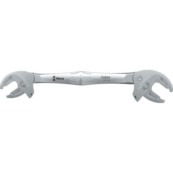 Ключ гаечный рожковый двусторонний с самонастройкой WERA 6006 Joker M/L , 13 - 19 x 240 мм WE-020331