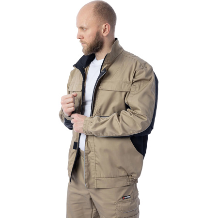 Куртка Brodeks KS201 бежевый/черный (L) 00-00002095-L в Екатеринбурге