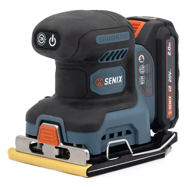 Шлифмашина вибрационная аккумуляторная SENIX  PSX2-M2-EU