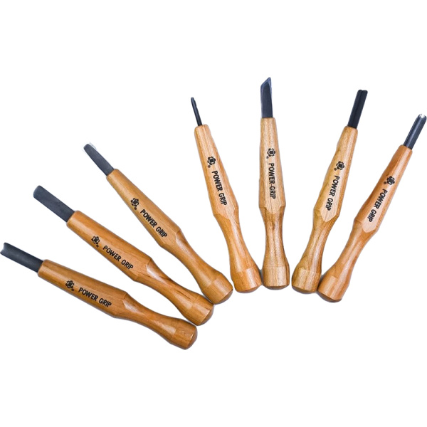 Набор резцов японских Chokokuto Power Grip, 7штук М00010266 в Екатеринбурге 