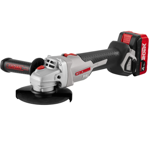 Аккумуляторная углошлифовальная машина CROWN CT23001-125HX-4 BMC в Екатеринбурге