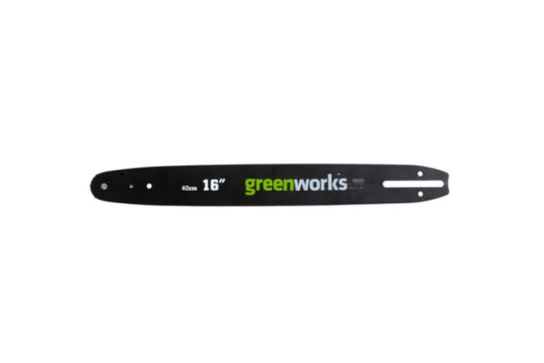 Шина для аккумуляторной цепной пилы Greenworks  40V (16")  29757 в Екатеринбурге
