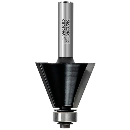 Фреза фасочная Woodwork с подшипником угол=45° D=44.5 L=69 S=12  936.4545.12 в Екатеринбурге