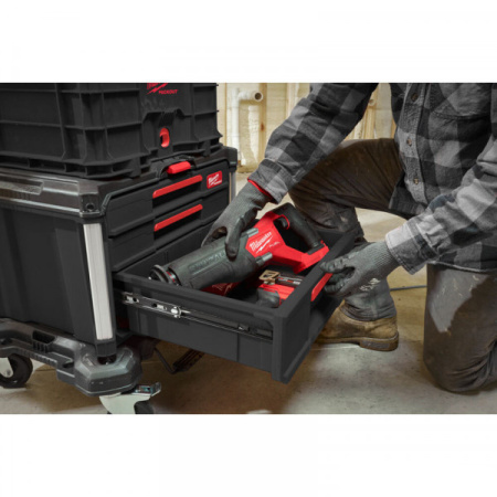 Ящик с 2+1 выдвижными отсеками Milwaukee PACKOUT 4932493190